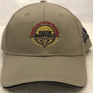 Port & Company for American Cancer Society Cattle Baron's Adjustable Cotton Cap